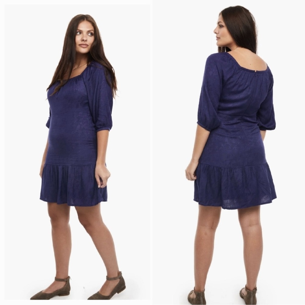 Able Betty Puff Sleeve Dress Size Small